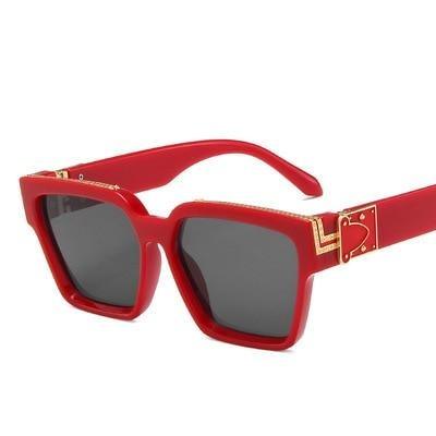 Retro Aviator Square Classic Alloy Frame glasses Classic Sunglasses For Male Square Shape Sunglasses For Female HD Polarized UV400 Protection Sunglasses