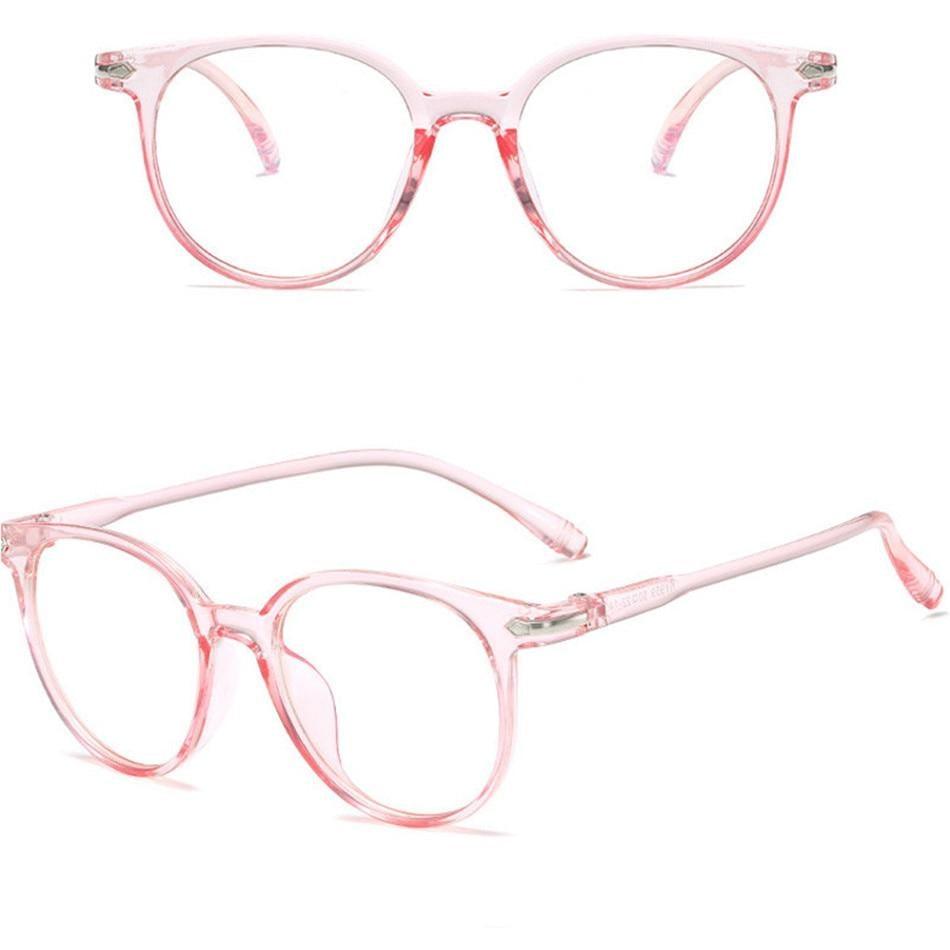 Retro Glasses Radiation Protection Optical Nearsight Frame For Men And Women Anti Blue Computer Eyewear Unisex Blue Light Blocking Glasses Stylish Eyewear Comfortable Eye Protection UV Glare -1 -1.5 -2.0 -2.5