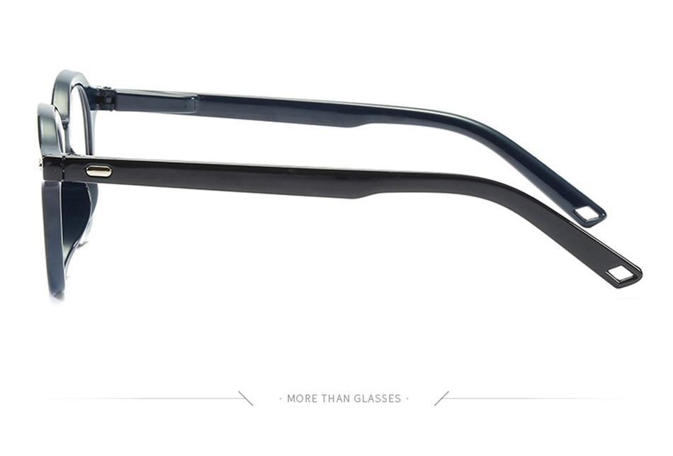 Retro Reading Eyeglasses Men Women HD Round Frame Reading Glasses Presbyopia Eyewear With Spring Hinge Vintage Round Frame Eyeglasses For Men Women Diopter +1 1.5 2 2.5 3 3.5