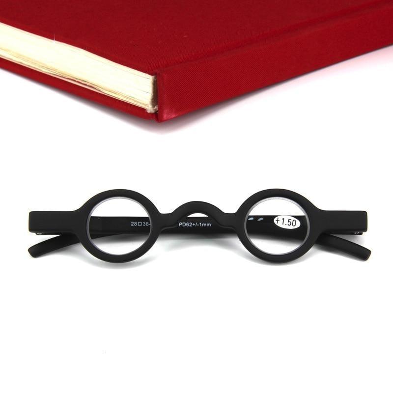 Retro Round Small Frame Reading Glasses Ultralight Clear Lens Presbyopic Glasses Eyewear Frame Unisex For Small Round Retro Reading Glasses For Mens And Womens
