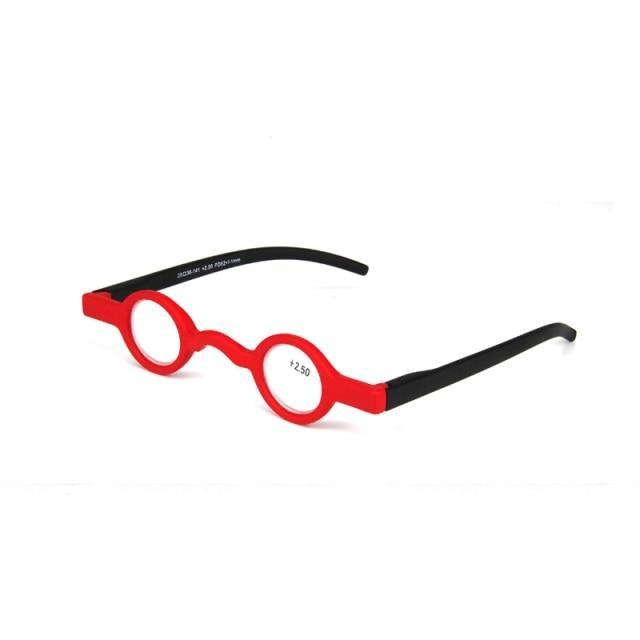 Retro Round Small Frame Reading Glasses Ultralight Clear Lens Presbyopic Glasses Eyewear Frame Unisex For Small Round Retro Reading Glasses For Mens And Womens