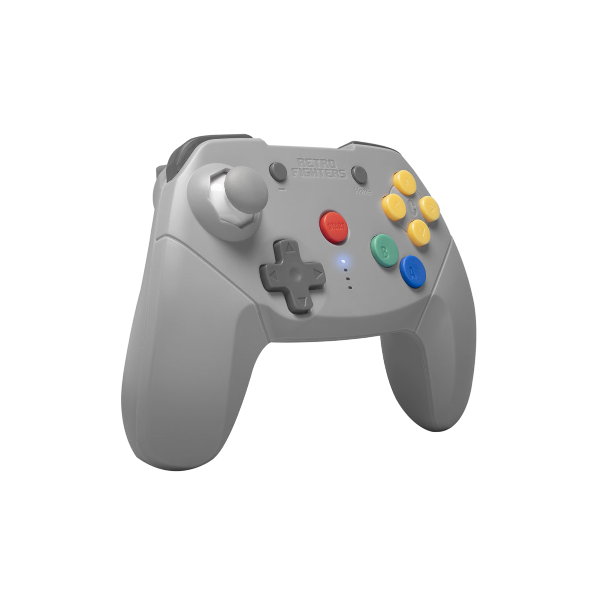 Retro Fighters N64 Controller Wireless Brawler64 (Gray)