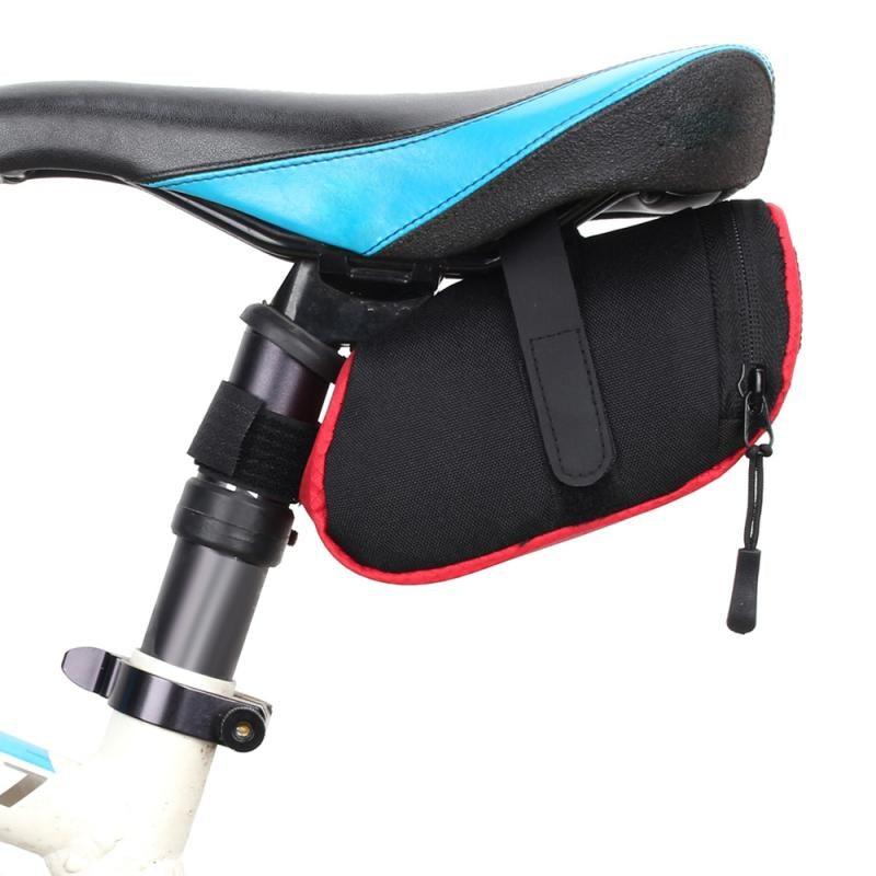 Road Bike Storage Bag Waterproof Bicycle Bags Pouch Cycling Bike Tail Rear Seat Bag Bicycle Accessories Bike Storage Frame Bag Bicycle Front Tube Triangle Water Resistant Cycling Pack Strap On Pouch Bike Accessories Tool Accessible Storage Bag