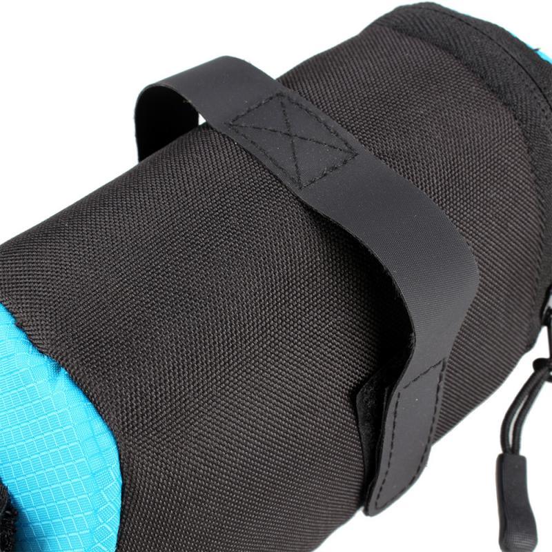 Road Bike Storage Bag Waterproof Bicycle Bags Pouch Cycling Bike Tail Rear Seat Bag Bicycle Accessories Bike Storage Frame Bag Bicycle Front Tube Triangle Water Resistant Cycling Pack Strap On Pouch Bike Accessories Tool Accessible Storage Bag