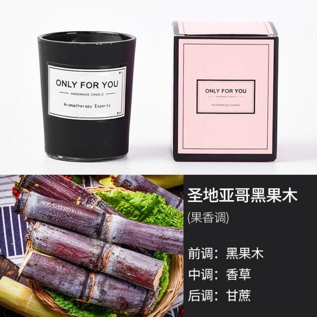 Romantic Handmade Scented Candle Candles for Home Scented Candle Fall Candles Wick Candle Soy Candles Essential Oil Candles Plant Essential Oil Small Jar Aromatherapy Candle Travel Candles Natural Soy Wax Home Decor