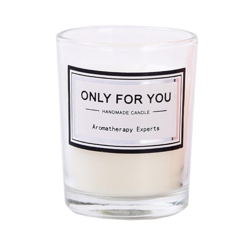 Romantic Handmade Scented Candle Candles for Home Scented Candle Fall Candles Wick Candle Soy Candles Essential Oil Candles Plant Essential Oil Small Jar Aromatherapy Candle Travel Candles Natural Soy Wax Home Decor