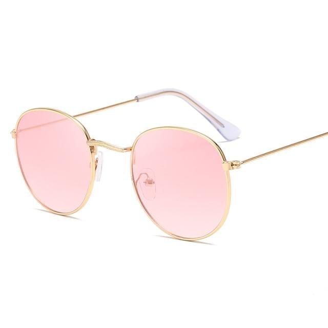 Round Style New Oval And Retro Shape Sunglasses For Women New Elegant Design Eyewear For Women Men Small & New Round Glasses For Men & Women