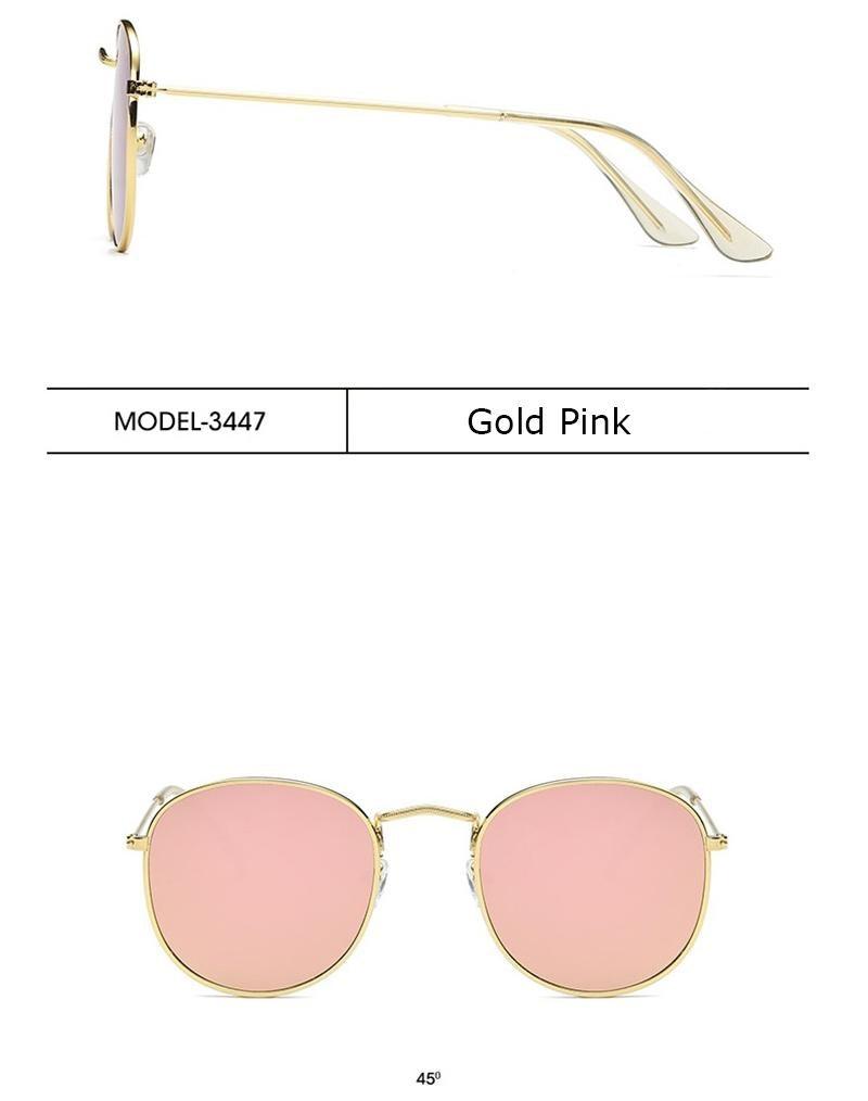 Round Style New Oval And Retro Shape Sunglasses For Women New Elegant Design Eyewear For Women Men Small & New Round Glasses For Men & Women
