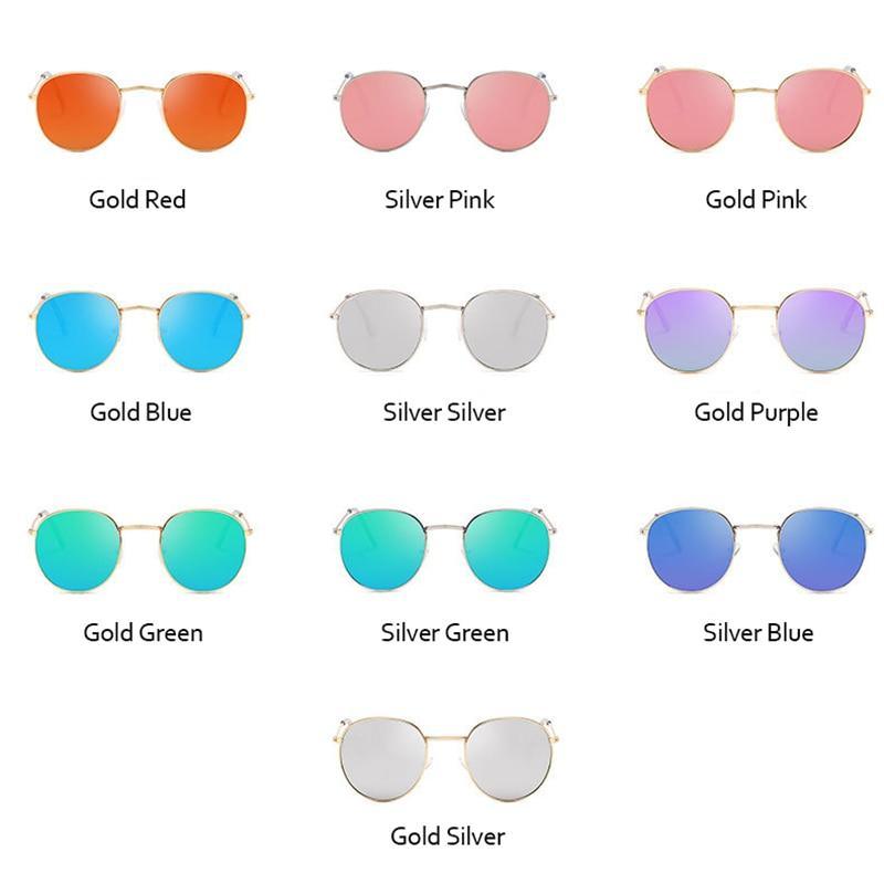 Round Style New Oval And Retro Shape Sunglasses For Women New Elegant Design Eyewear For Women Men Small & New Round Glasses For Men & Women