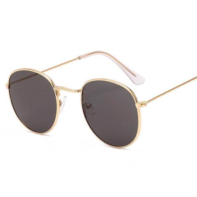 Round Style New Oval And Retro Shape Sunglasses For Women New Elegant Design Eyewear For Women Men Small & New Round Glasses For Men & Women
