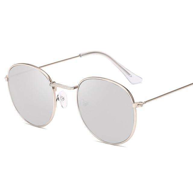 Round Style New Oval And Retro Shape Sunglasses For Women New Elegant Design Eyewear For Women Men Small & New Round Glasses For Men & Women