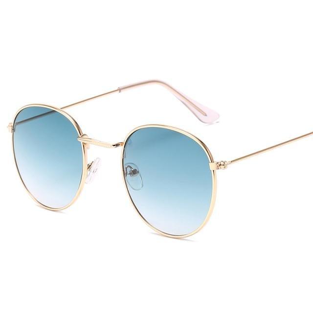 Round Style New Oval And Retro Shape Sunglasses For Women New Elegant Design Eyewear For Women Men Small & New Round Glasses For Men & Women