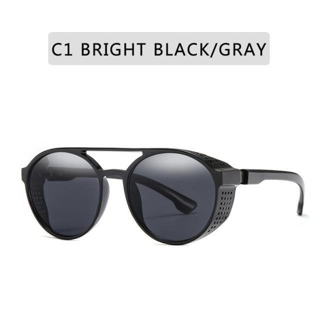 Round Vintage Sunglasses Retro Eyewear For Men Women Classic Sunglasses For Women & Men Retro Style Goggles In Round Shape Flip Up Driving Glasses Vintage Style & Fashionable Eyewear