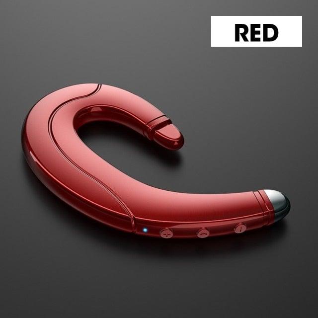 Running Sports Earphone BoneBluetooth Headphones True Wireless Earbuds with Charging Case IPX7 Waterproof Stereo Sound Earphones Built-in Mic in-Ear Headsets Deep Bass Conduction Ear Hook Bluetooth 5.0 HiFi Stereo Wireless Earphone Headset For Headsets