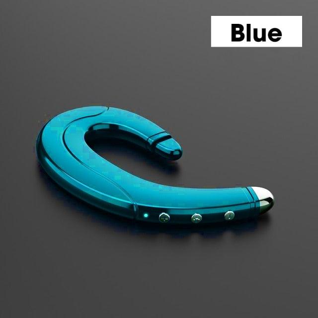 Running Sports Earphone BoneBluetooth Headphones True Wireless Earbuds with Charging Case IPX7 Waterproof Stereo Sound Earphones Built-in Mic in-Ear Headsets Deep Bass Conduction Ear Hook Bluetooth 5.0 HiFi Stereo Wireless Earphone Headset For Headsets