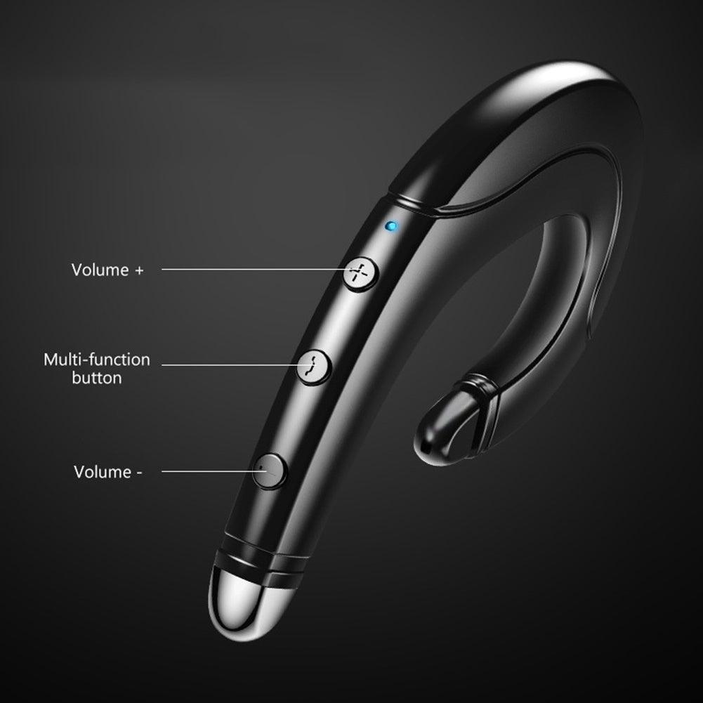 Running Sports Earphone BoneBluetooth Headphones True Wireless Earbuds with Charging Case IPX7 Waterproof Stereo Sound Earphones Built-in Mic in-Ear Headsets Deep Bass Conduction Ear Hook Bluetooth 5.0 HiFi Stereo Wireless Earphone Headset For Headsets