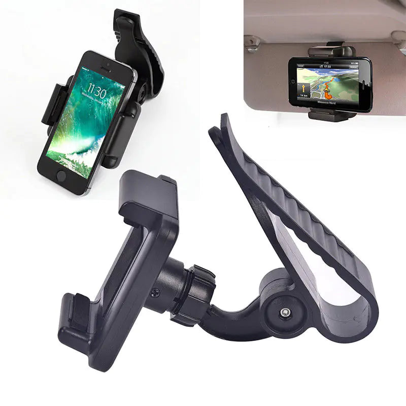 Universal Car Visor Clip Eye Level Cell Phone Cradle