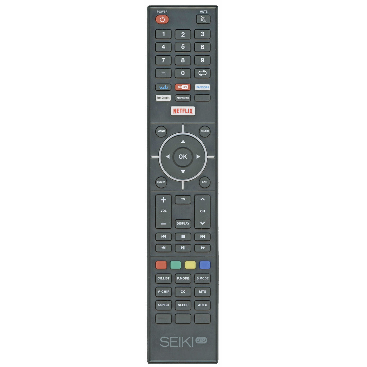 Seiki XHY-355-01 TV Remote Control