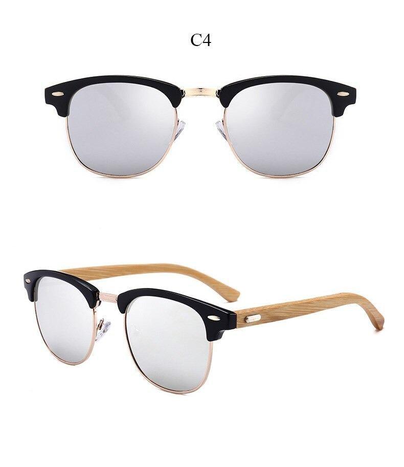Semi Rimless Frame Driving Sunglasses Men Black Business Design Sun Glasses Stylish Cool Polarized Sunglasses For Men Retro Frame New Driving Sunglasses Outdoor Round Shaped Elegant Shades Comfortable Eyewear