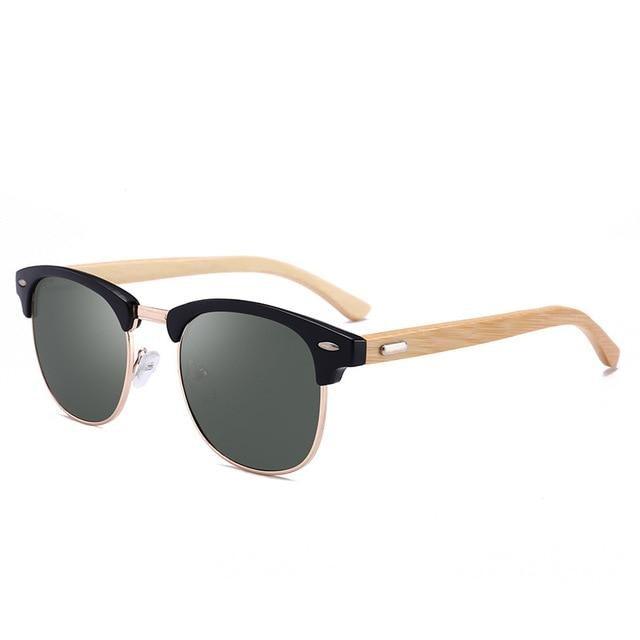 Semi Rimless Frame Driving Sunglasses Men Black Business Design Sun Glasses Stylish Cool Polarized Sunglasses For Men Retro Frame New Driving Sunglasses Outdoor Round Shaped Elegant Shades Comfortable Eyewear