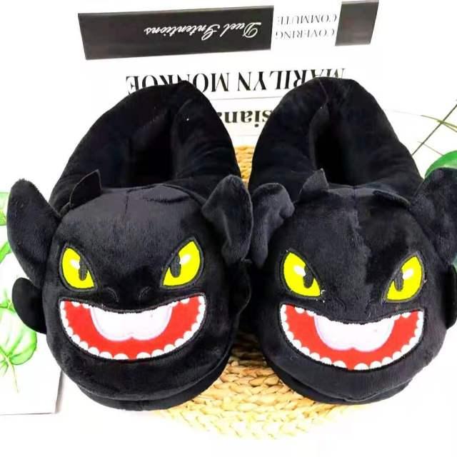 Shark Funny Shoes Girls Indoor Slippers Home Shoes Fashion Plush Warm Slippers Women Winter Cute Shark Cozy Women Slippers With Funny Face Memory Foam Non-Slip Rubber Sole Soft Slip On Home Shoes