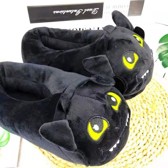 Shark Funny Shoes Girls Indoor Slippers Home Shoes Fashion Plush Warm Slippers Women Winter Cute Shark Cozy Women Slippers With Funny Face Memory Foam Non-Slip Rubber Sole Soft Slip On Home Shoes