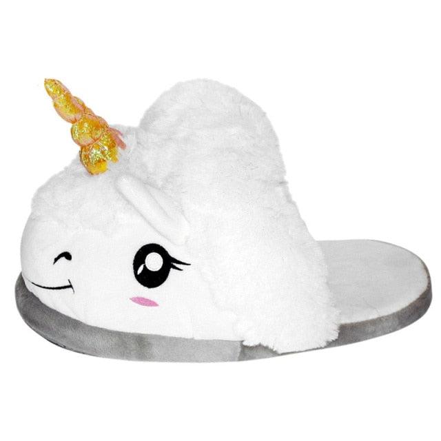 Shark Funny Shoes Girls Indoor Slippers Home Shoes Fashion Plush Warm Slippers Women Winter Cute Shark Cozy Women Slippers With Funny Face Memory Foam Non-Slip Rubber Sole Soft Slip On Home Shoes