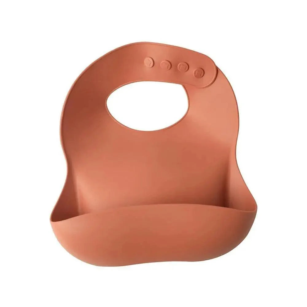 Silicone Bibs For Kids Newborn Baby Feeding Tableware Waterproof Baby Bibs For Toddler Bib For Kids