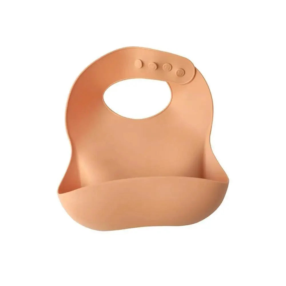 Silicone Bibs For Kids Newborn Baby Feeding Tableware Waterproof Baby Bibs For Toddler Bib For Kids
