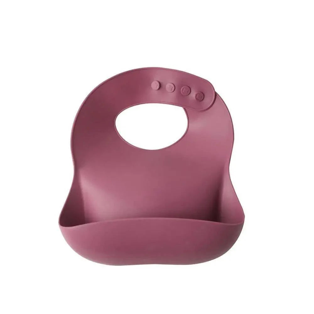 Silicone Bibs For Kids Newborn Baby Feeding Tableware Waterproof Baby Bibs For Toddler Bib For Kids