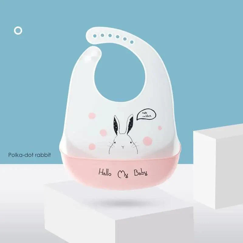 Silicone Bibs For Kids Newborn Baby Feeding Tableware Waterproof Baby Bibs For Toddler Bib For Kids