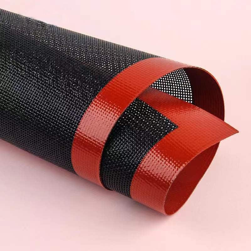 Silicone Grill Mat 30X40cm Baking Mat Breathable BBQ Cookie Bread Mat Oven Microwave High Temperature Baking Kitchen Tools Silicone Baking Mat Sheet Non-Slip Washable Reusable Baking Mat Washable Reusable Non-Stick Mat Liner For BBQ Black Mat For BBQ