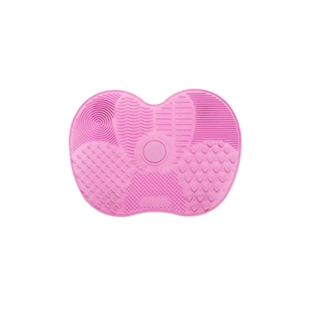 Silicone Makeup Brush Cleaning Pad - Portable Makeup Cleaning Washing Tool Scrubber