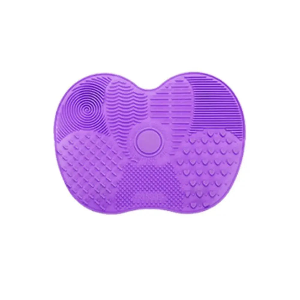 Silicone Makeup Brush Cleaning Pad - Portable Makeup Cleaning Washing Tool Scrubber
