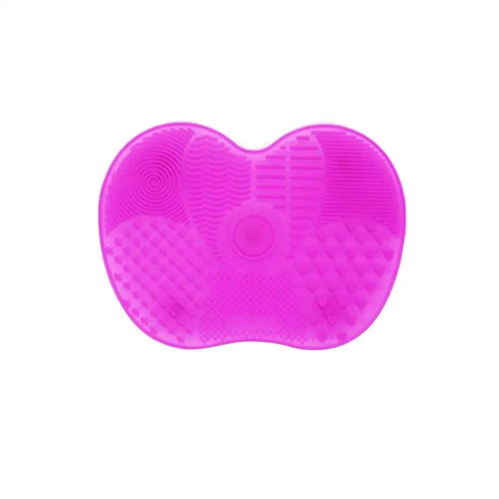 Silicone Makeup Brush Cleaning Pad - Portable Makeup Cleaning Washing Tool Scrubber