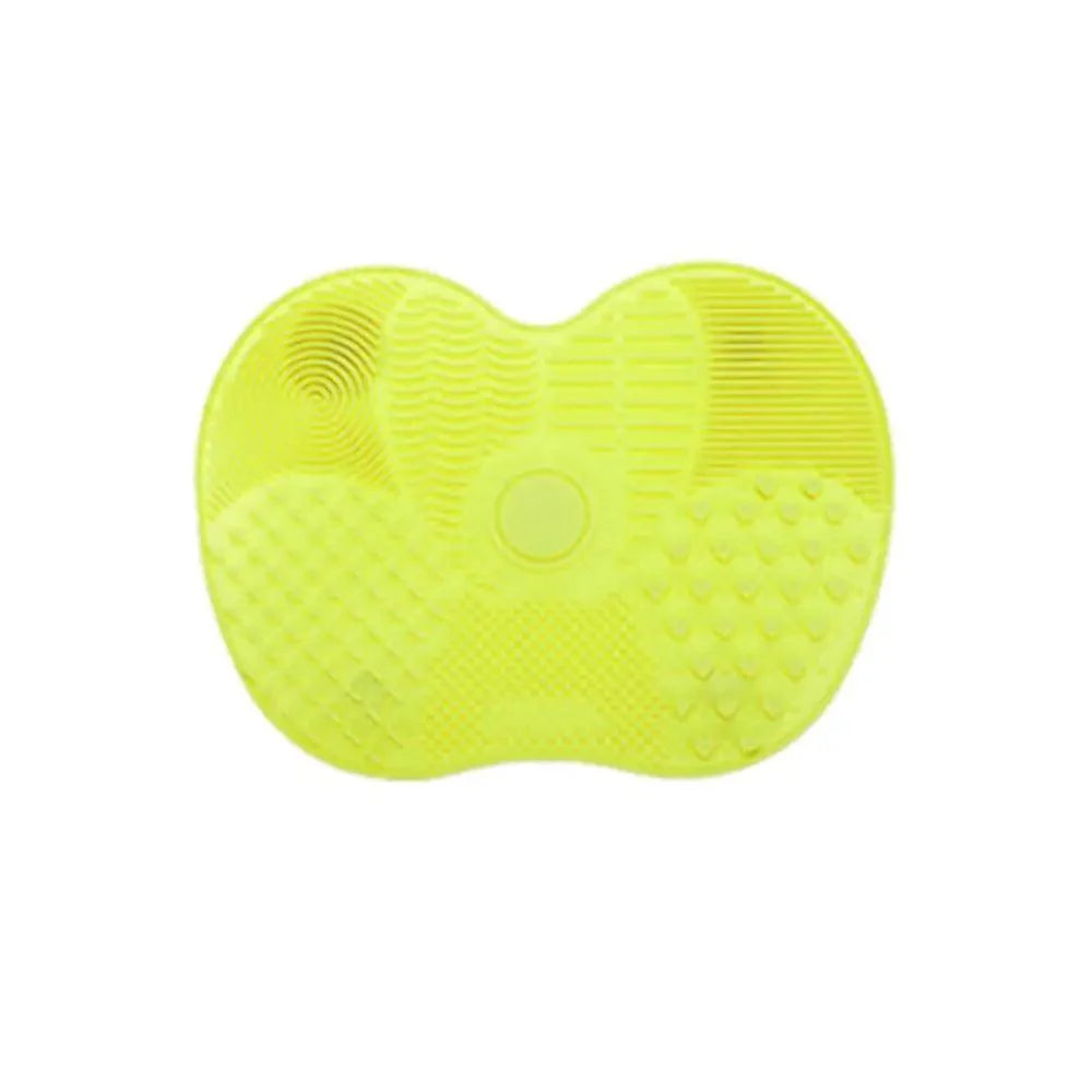 Silicone Makeup Brush Cleaning Pad - Portable Makeup Cleaning Washing Tool Scrubber