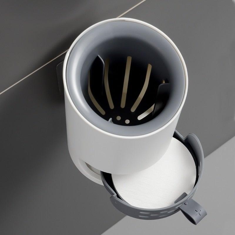 Silicone Toilet Brush Wall-Mounted Cleaning Tools Refill Liquid No Dead Corners Toilet Brush Home Bathroom Accessories Set Toilet Brush And Holder Set Toilet Bowl Brush With Caddy Bathroom Stiff Bristles Toilet Scrub Brush