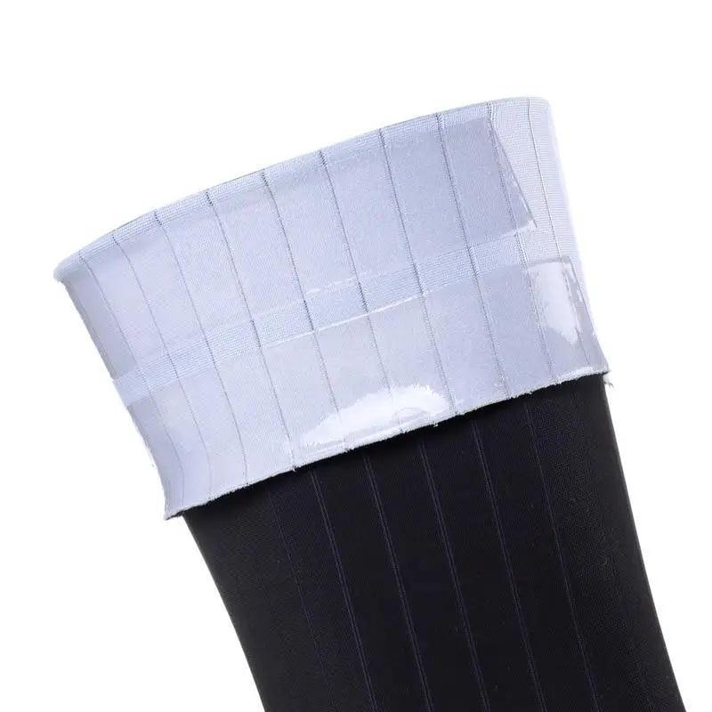 Simple Modern Design Anti Slip Silicone Cycling Socks For Men Unique Bicycle Running Socks Lightweight Breathable Sports Socks