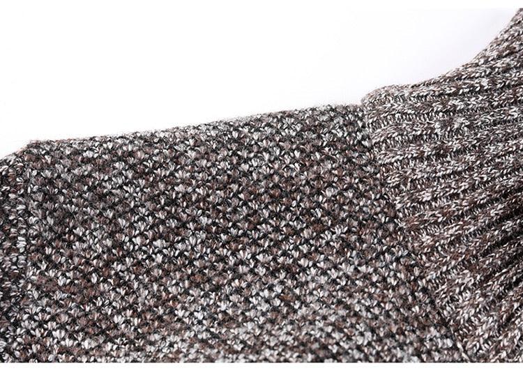 Simple Quality Autumn Winter New Men's Jacket Slim Fit Jacket Slim Fit Thick Sweaters Male Jacket Men Solid Cotton Thick Warm Sweater With Pockets Fashion Warm Cold Weather Classic Jacket