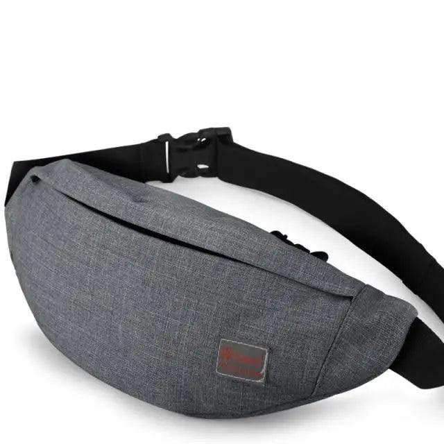 Simple Style Fanny Pack for Running Cycling Workout Men Women Waist Pouch Bag Black Classic Women Belt Bag Pouch For Money Phone Black Bum Hip Bag