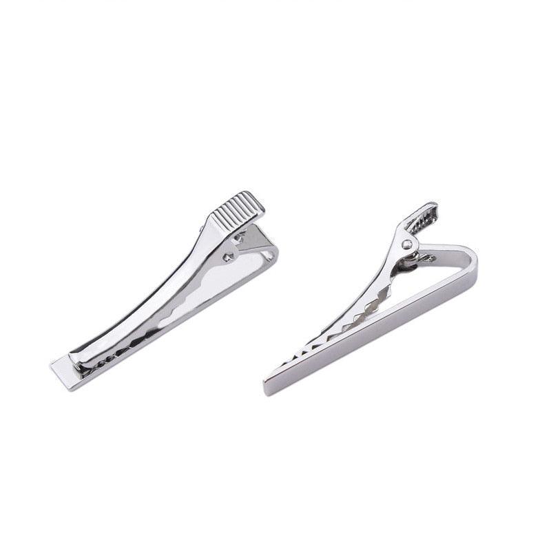 Simple Tie Clip Men Metal Copper Necktie Bar Clip Gold Silver Black 3 Bright Colors Best Gifts For Your Father Lover And Friends Simple Classic Bar Clasp Practical Necktie Accessories Fashion Men Tie Clips Luxury Clothing Jewelry