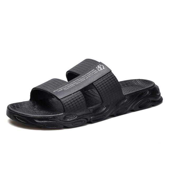 Slippers For Mens Beach Flip Flops White Sandals Flip Flop Sandals With Shock Absorbing Sole Lightweight Non-Slip Sport Cushion Beach Slippers