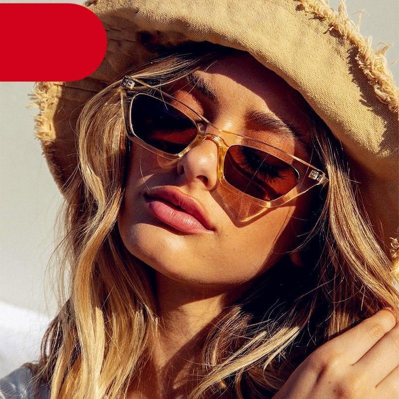 Small Stylish Design Cat Eye Sunglasses For Women New Retro Glasses Design For Women/Men Luxury Eyewear Glasses Lightweight Frame UV400 Protection Sun Glasses