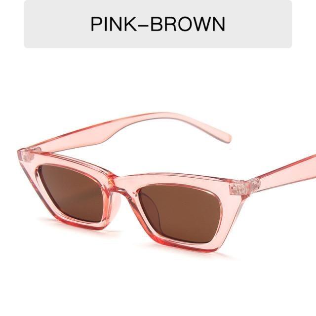 Small Stylish Design Cat Eye Sunglasses For Women New Retro Glasses Design For Women/Men Luxury Eyewear Glasses Lightweight Frame UV400 Protection Sun Glasses