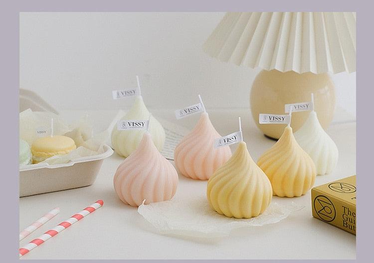 Small Whirlwind Candle Wedding Decoration Aromatherapy Candle Home Decor Natural Paraffin Wax Long Lasting Aromatherapy Candles Stress Relief For Women