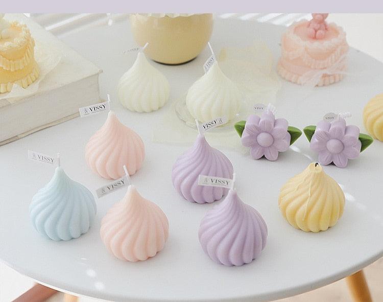 Small Whirlwind Candle Wedding Decoration Aromatherapy Candle Home Decor Natural Paraffin Wax Long Lasting Aromatherapy Candles Stress Relief For Women