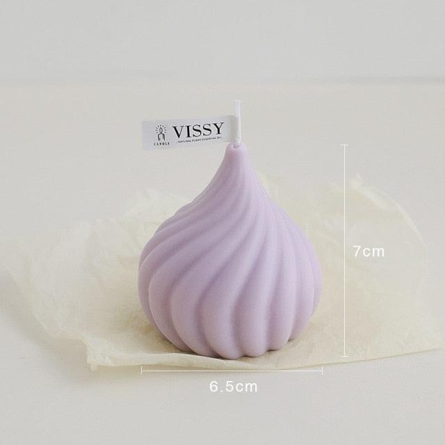 Small Whirlwind Candle Wedding Decoration Aromatherapy Candle Home Decor Natural Paraffin Wax Long Lasting Aromatherapy Candles Stress Relief For Women
