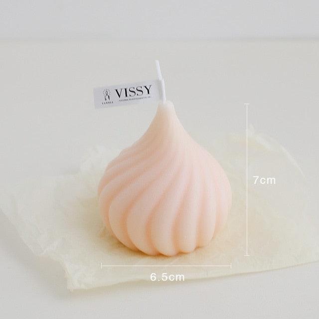 Small Whirlwind Candle Wedding Decoration Aromatherapy Candle Home Decor Natural Paraffin Wax Long Lasting Aromatherapy Candles Stress Relief For Women