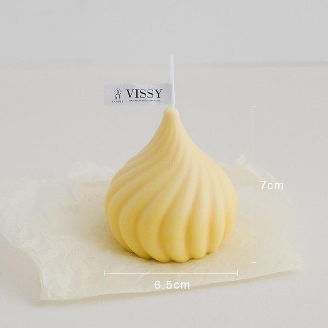 Small Whirlwind Candle Wedding Decoration Aromatherapy Candle Home Decor Natural Paraffin Wax Long Lasting Aromatherapy Candles Stress Relief For Women