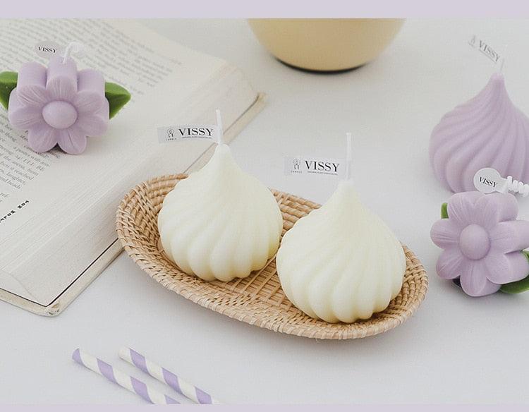 Small Whirlwind Candle Wedding Decoration Aromatherapy Candle Home Decor Natural Paraffin Wax Long Lasting Aromatherapy Candles Stress Relief For Women
